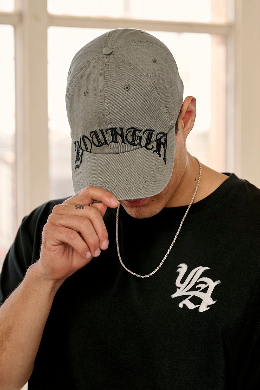 Young LA 9029 - Arch Dad Hats Grijs | INZJA5816