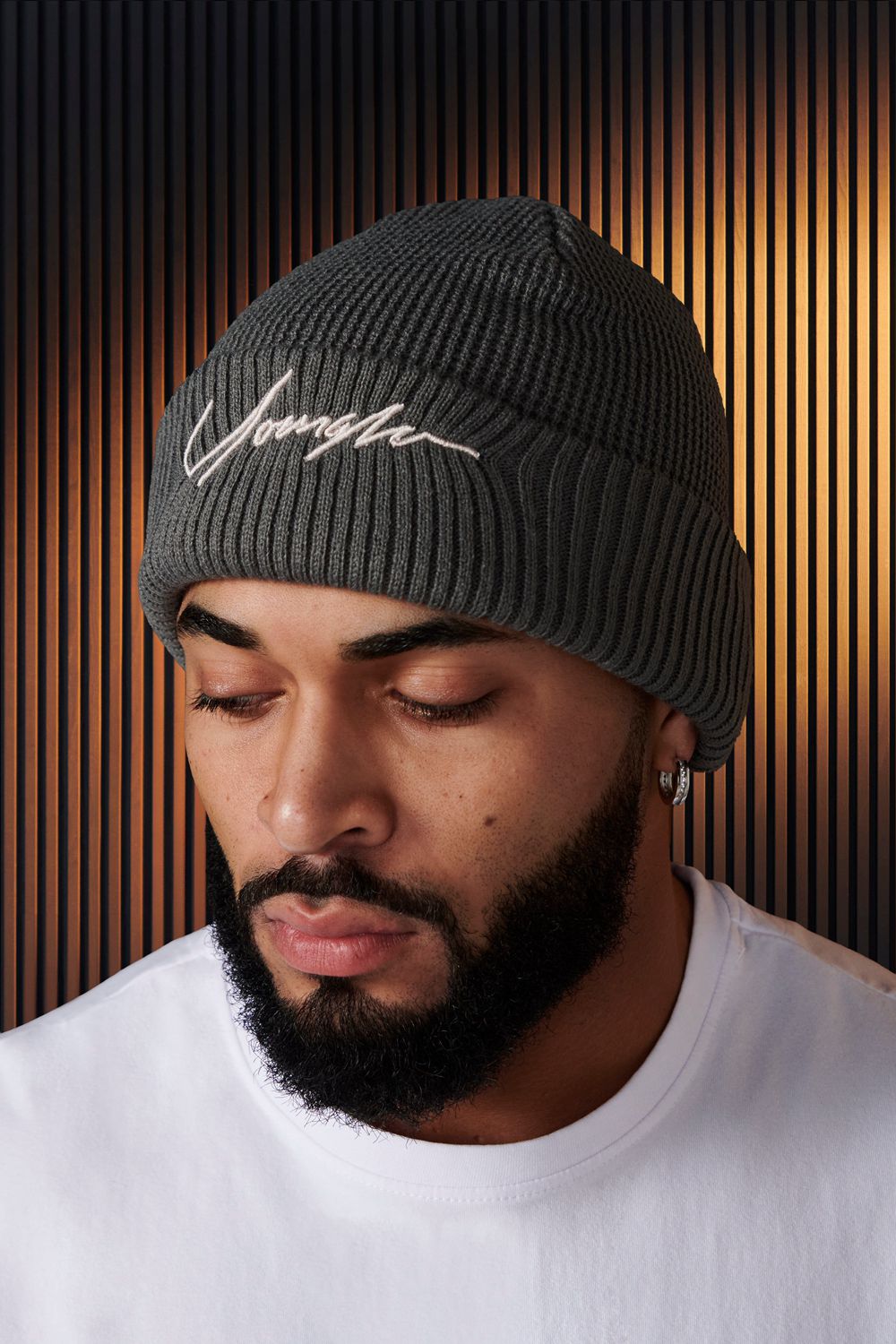 Young LA 906 - Signature Beanies Grijs | TRYUK5314