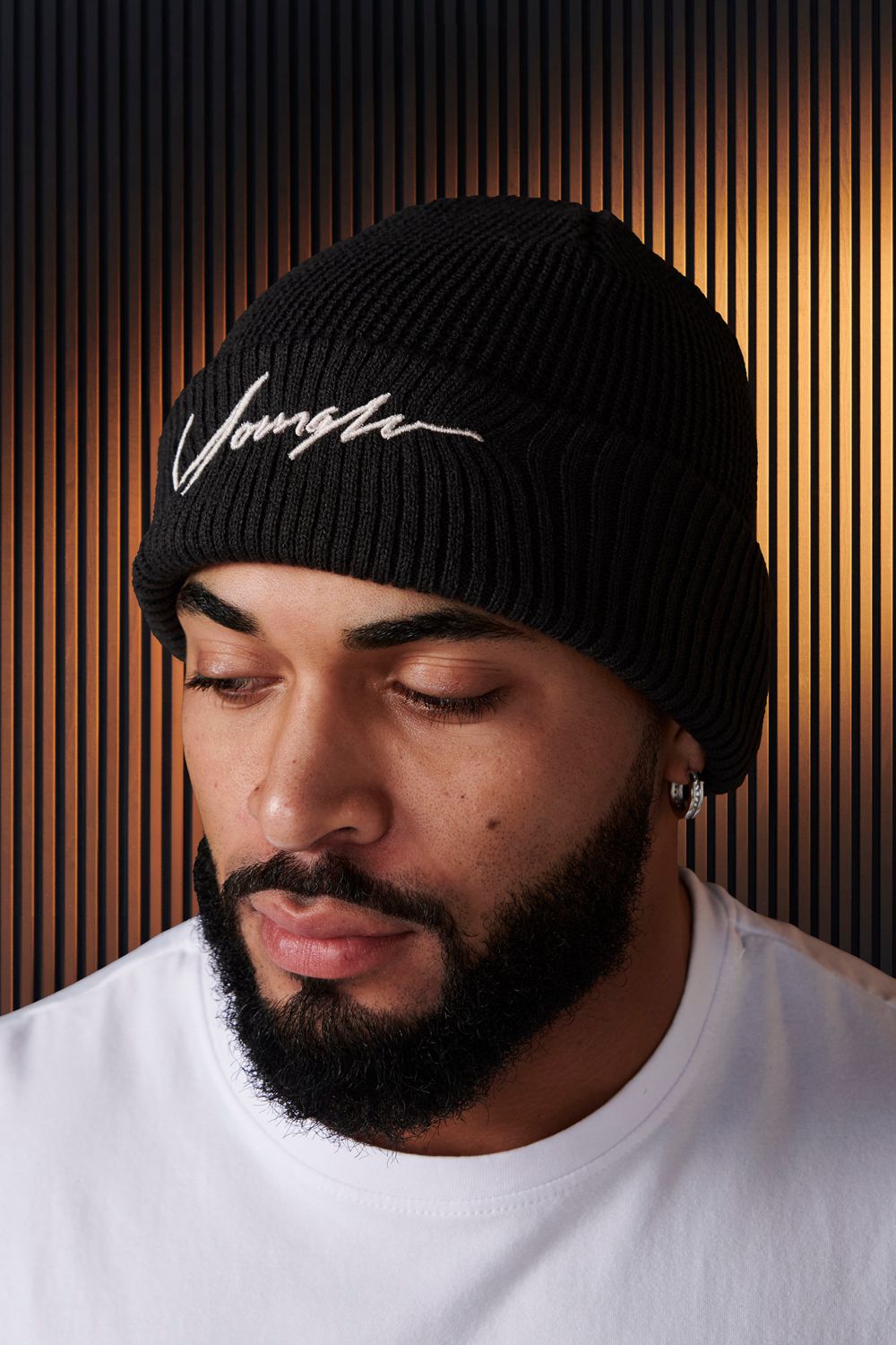 Young LA 906 - Signature Beanies Zwart | PGUFS8053