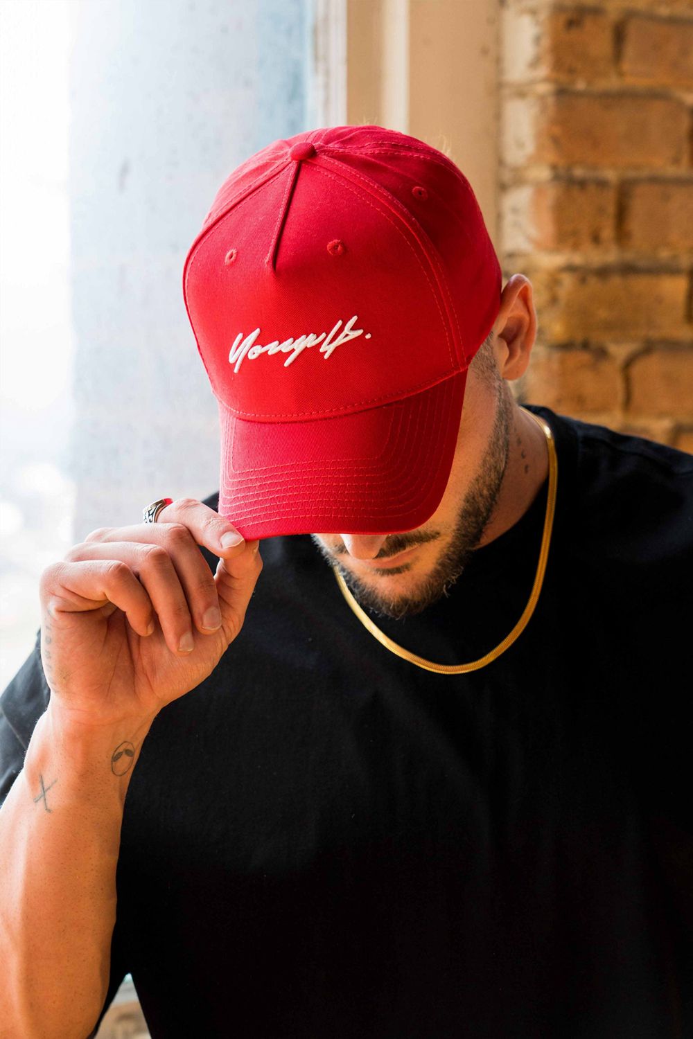 Young LA 922 Signature Hats Rood | VSLCF2604