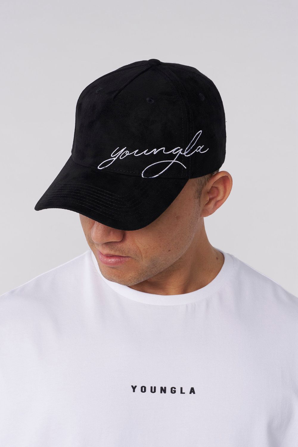 Young LA 937 - Suede Signature Hats Zwart | PEHJM1503