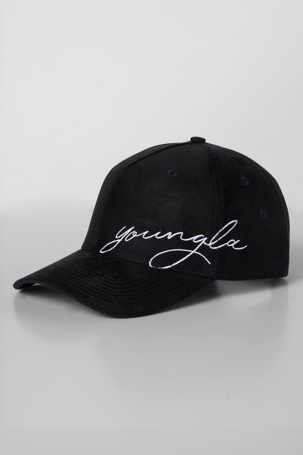 Young LA 937 - Suede Signature Hats Zwart | PEHJM1503