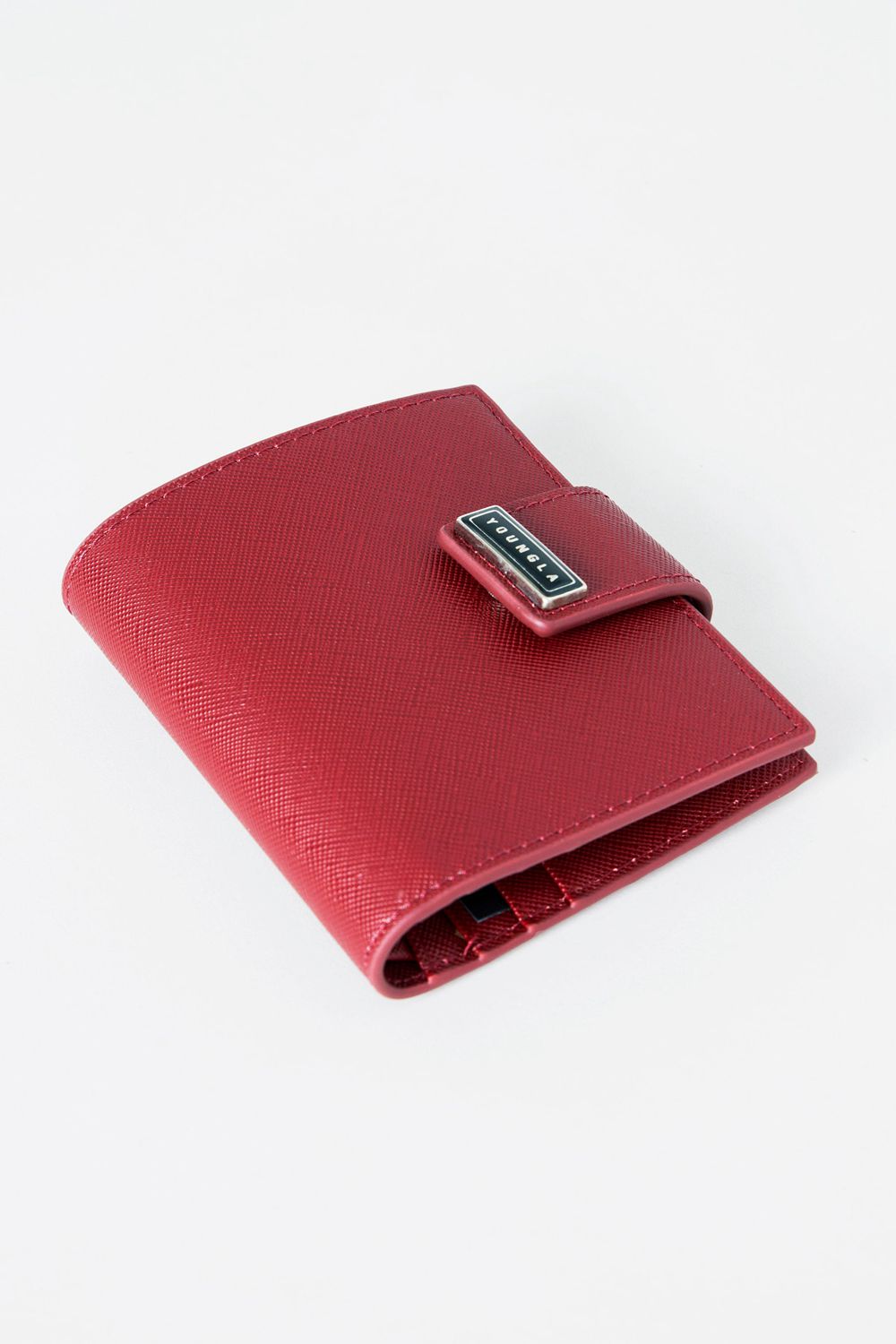 Young LA 951 - Executive Bifold Wallets Rood | HRNBF7510