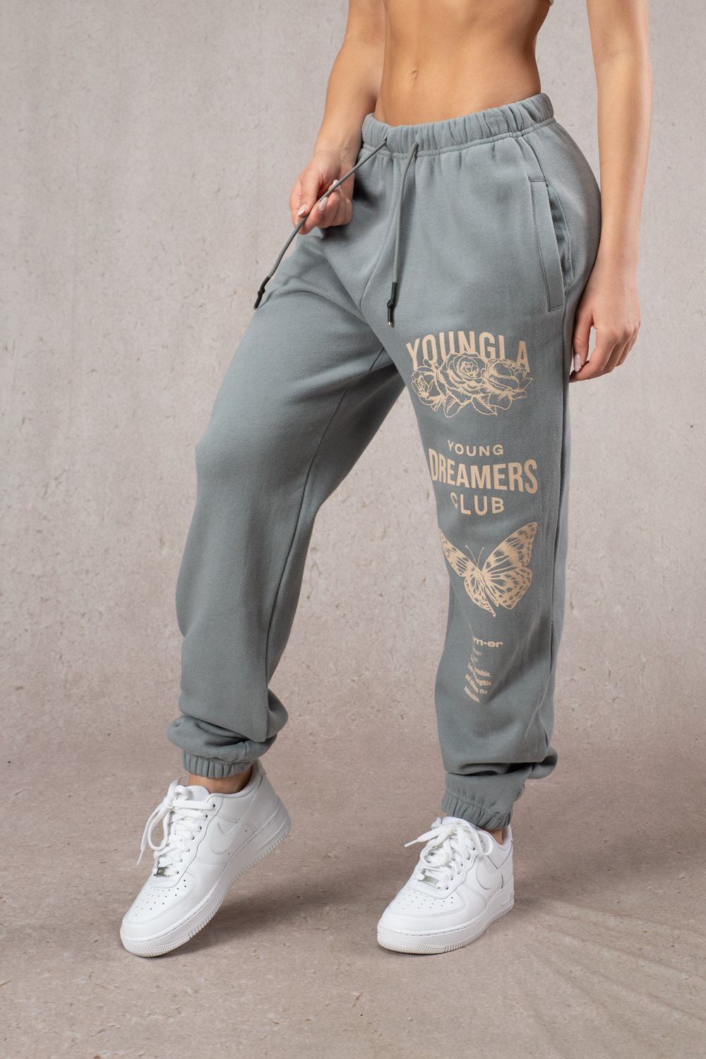 Young LA W211 Dreamers Joggers Blauw | GBWHI9107