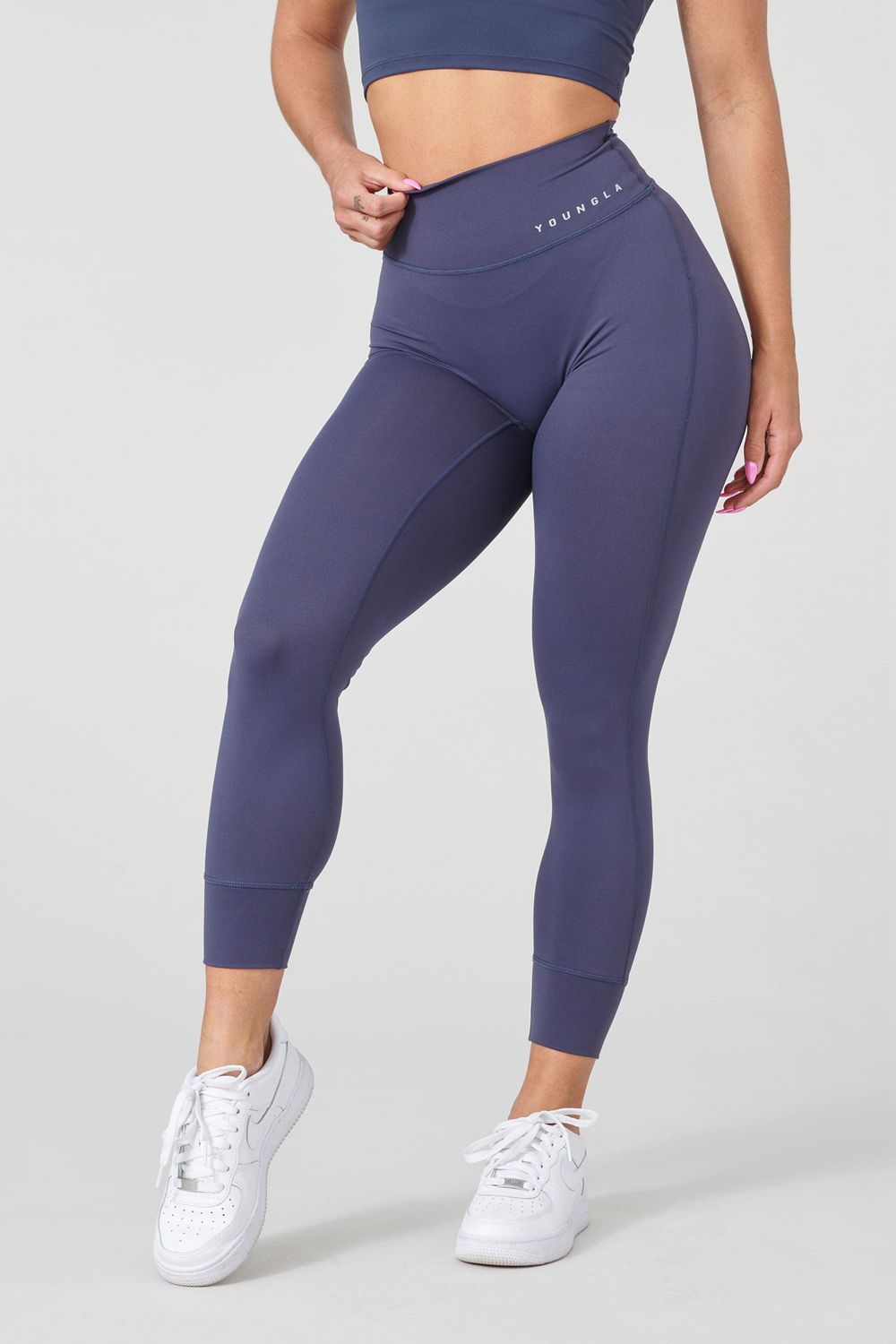 Young LA W212 Progress Leggings Blauw | KOMTN7658