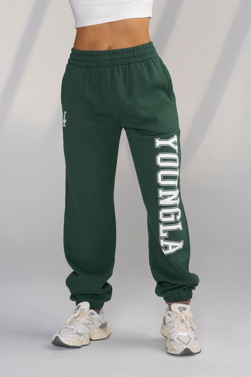 Young LA W223 - Campus Joggers Groen | NCXJK4328