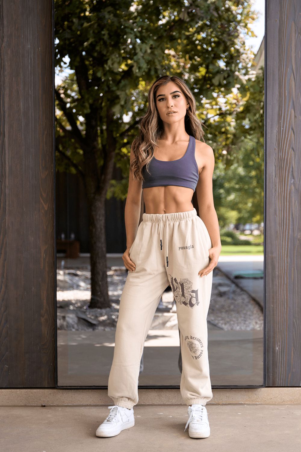 Young LA W224 Rose Joggers Room | MTDKX7348