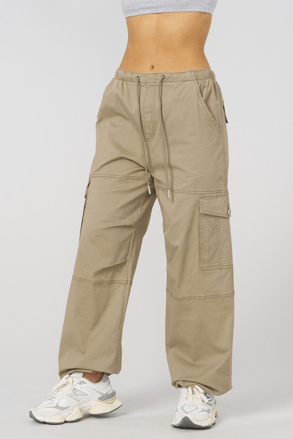 Young LA W225 Streak Cargos Beige | JUQZR0153