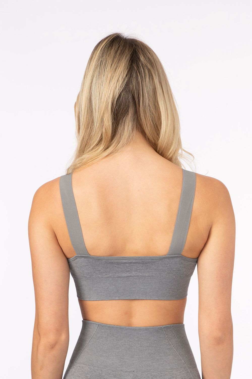 Young LA W308 Seamless Sports Bra Grijs | OMLYI8679