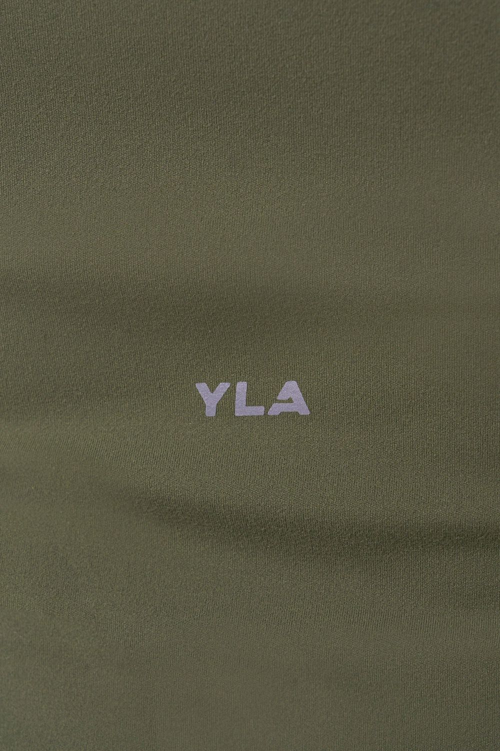 Young LA W439 - Compression Cap Sleeve Tee Olijfgroen | WJCEZ9086